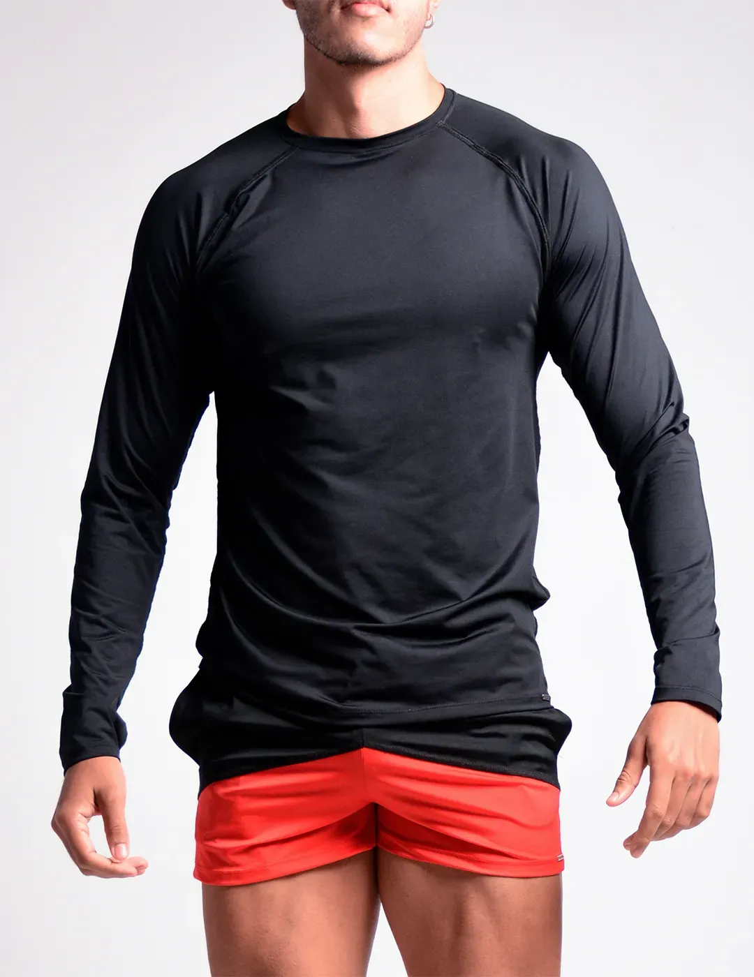 Duo Riva Pantaloneta Corta con Camibuso Negro - Seratus